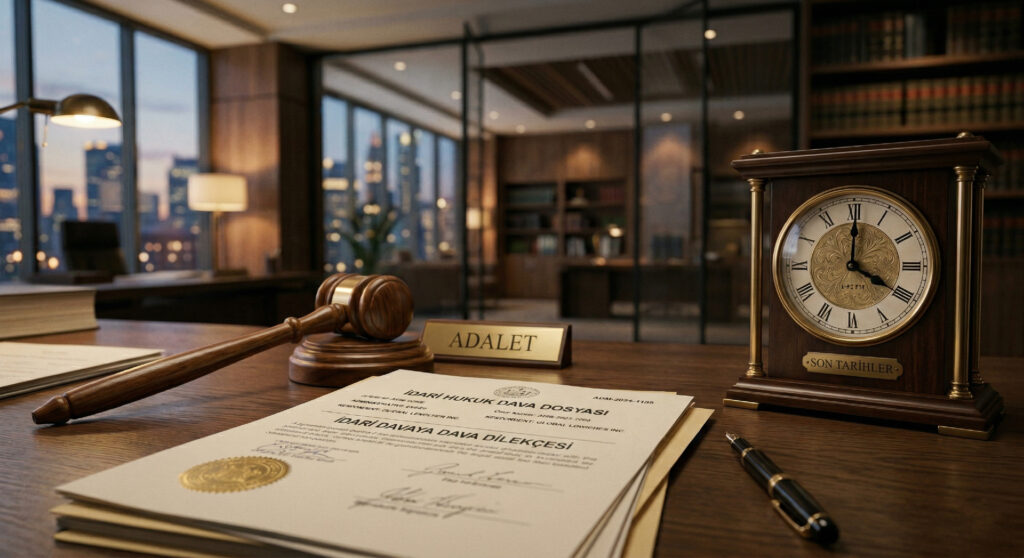 İdari işlemin iptali davası açma süreleri hakkında hukuki destek veren Bursa avukatı Zeynep Betül Deniz.